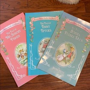 Bundle of 3 Beatrix Potter jumbo storybooks